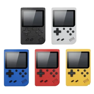 Mini Retro Handheld Game Console Built-in 400 FC Games with Portable 8-Bit 2.4 Inch Color LCD Screen Video Game Player Kids Boy